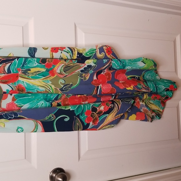 Ivy Street Multicolored Sleeveless Spaghetti Strap Jumpsuit - Picture 6 of 16